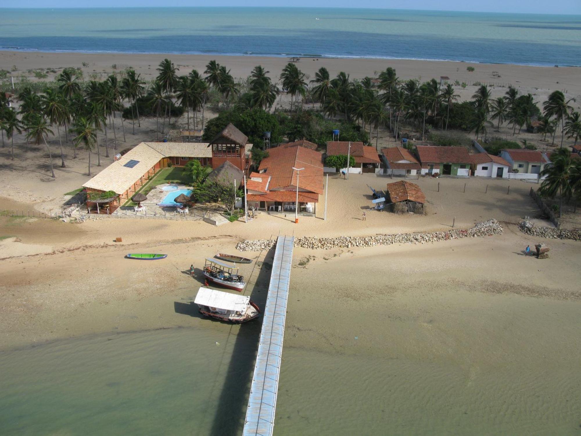 Pousada Peixe Galo Galinhos Bagian luar foto